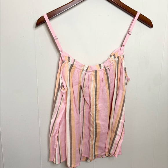 XIRENA Villa Striped Carah Tank size SM new cotton evereve - Picture 6 of 9